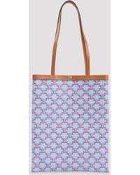 Celine - Mittlerer Flacher Shopper - Lyst