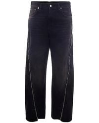 Haikure - Straight Leg Jeans With Zip - Lyst