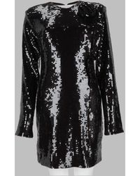 ROTATE BIRGER CHRISTENSEN - Long-Sleeve Sequin Mini Dress - Lyst