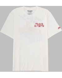 MC2 Saint Barth - T Shirt Con Stampa - Lyst