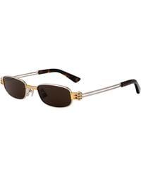 Bottega Veneta - Sunglasses Bv1381S Metal - Lyst
