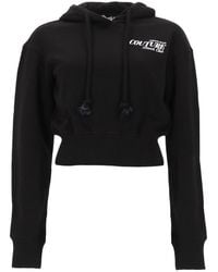 Versace Jeans Couture - Logo Print Crewneck Sweatshirt - Lyst