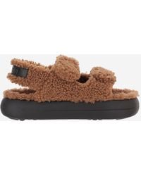 Moon Boot - Shearling-Sandalen - Lyst