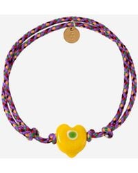 Sorbet Island - Guardian Bracelet With Glass Bead - Lyst