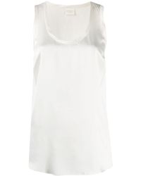 Brunello Cucinelli - Mouwloze Top - Lyst