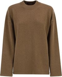 Max Mara - Pisano Wool En Cashmere Knit Jumper - Lyst