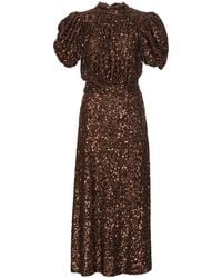 ROTATE BIRGER CHRISTENSEN - Midi Dresses - Lyst