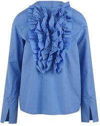 Douuod - Camisas de azul claro - Lyst