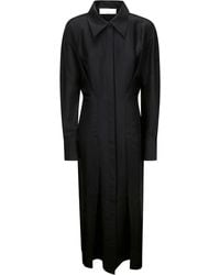 Rohe - Waisted Silk Dress - Lyst