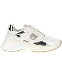 Pinko - Ariel 15 Sneakers Bianco-Donna - Lyst