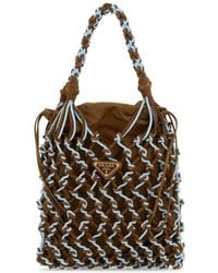 Prada - Small Noué Tote Bag - Lyst
