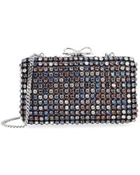 Self-Portrait - "Crystal Chainmail" Clutch Bag - Lyst