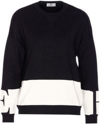 Elisabetta Franchi - Tricot Crew Neckpullover - Lyst