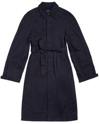 Balenciaga - Abrigo Largo Deconstructed - Lyst