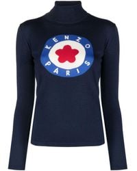 KENZO - Intarsia Trui - Lyst
