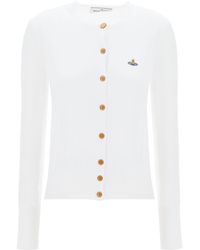 Vivienne Westwood - Bea Cardigan With Logo Embroidery - Lyst