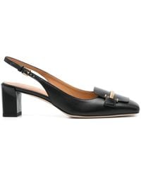 Tod's - Leather Slingback Pumps - Lyst
