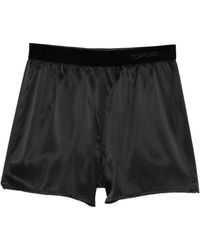 Tom Ford - Shorts Met Logodetail - Lyst