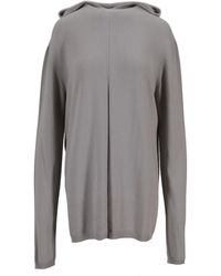Rick Owens - Sudadera con capucha extragrande de - Lyst