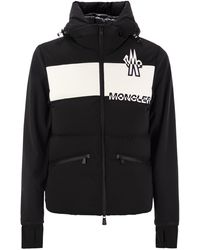 Moncler - Padded Sweatshirt With Zip - Lyst