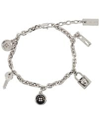Marc Jacobs - Knop Bedelarmband Metaal Zilver - Lyst