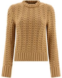 Aspesi - Open Work Pullover - Lyst