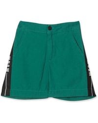 MSGM - Cotton Bermuda - Lyst