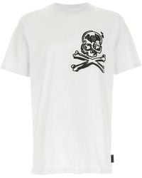 Philipp Plein - 'Skull & Bones' Print T-shirt - Lyst