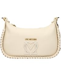 Love Moschino - Crossbody Bags Polyurethane/Ivory - Lyst