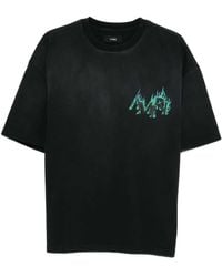 Amiri - Crew Neck, Short Sleeved T Shirt - Lyst