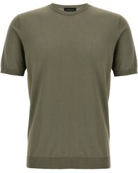 Roberto Collina - Knitted T Shirt - Lyst