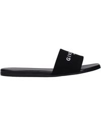 Givenchy - Slippers And Clogs 4G Fabric - Lyst