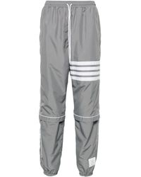 Thom Browne - Mid Rise Ripstop Trackhose - Lyst