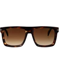 David Beckham - Squared Sunglasses Db 7134/S Wr9 - Lyst
