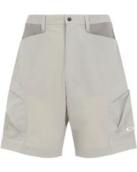Oakley - Wide Cargo Shorts - Lyst