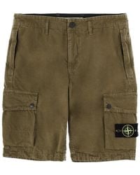 Stone Island - Solid Shorts - Lyst