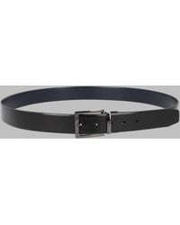 BOSS - Leather Dress Belt - Lyst