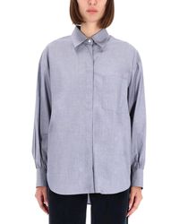 Aspesi - Regular Solid Shirt - Lyst