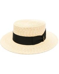 Borsalino - Magiostrina Rafia Hat - Lyst