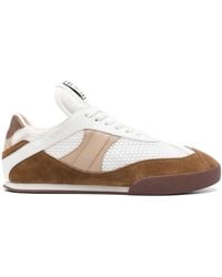 Chloé - Sneakers Kick Mit Veloursleder - Lyst