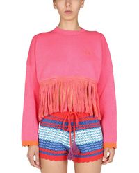Gallo - Logo Embroidery Sweater - Lyst