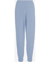 Allude - Wool And Cashmere Pants - Lyst