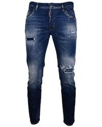 DSquared² - Skater Jean Blauw - Lyst