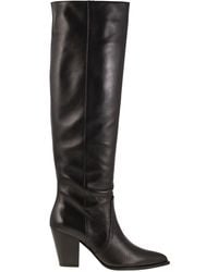 Stuart Weitzman - Jolene Lederstiefel - Lyst