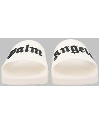 Palm Angels - Rubber Slides With Logo - Lyst