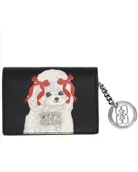 Ganni - Flap Puddle Card Holder - Lyst