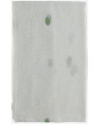 Faliero Sarti - New Bonghino Silk Blend Scarf With Polka Dot Pattern - Lyst