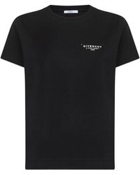 Givenchy - T-Shirt Logata - Lyst