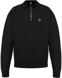 KENZO - Sweatshirt Mit Boke Flower-Applikation - Lyst