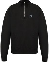 KENZO - Gots Boke Flower 2.0 Embroidered Half Zip Sweatshi - Lyst